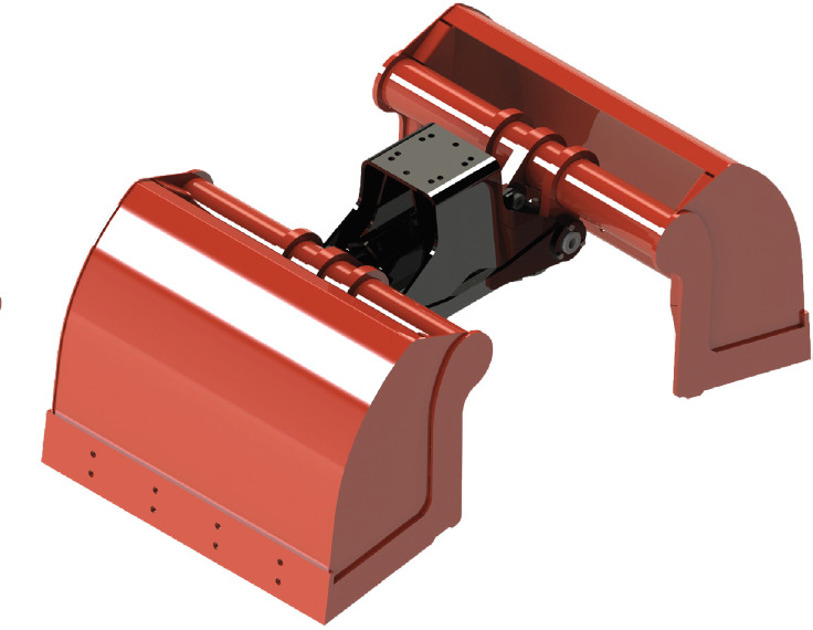 Clamshell bucket for digging BV-M 400 - Haaramiskopp - Kraana-manipulaator: pilt 1 Clamshell bucket for digging BV-M 400 - Haaramiskopp - Kraana-manipulaator: pilt 1
