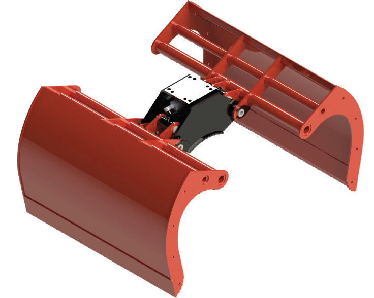 Clamshell bucket withouth side-walls BV-MR 205 - Haaramiskopp - Kraana-manipulaator: pilt 1 Clamshell bucket withouth side-walls BV-MR 205 - Haaramiskopp - Kraana-manipulaator: pilt 1