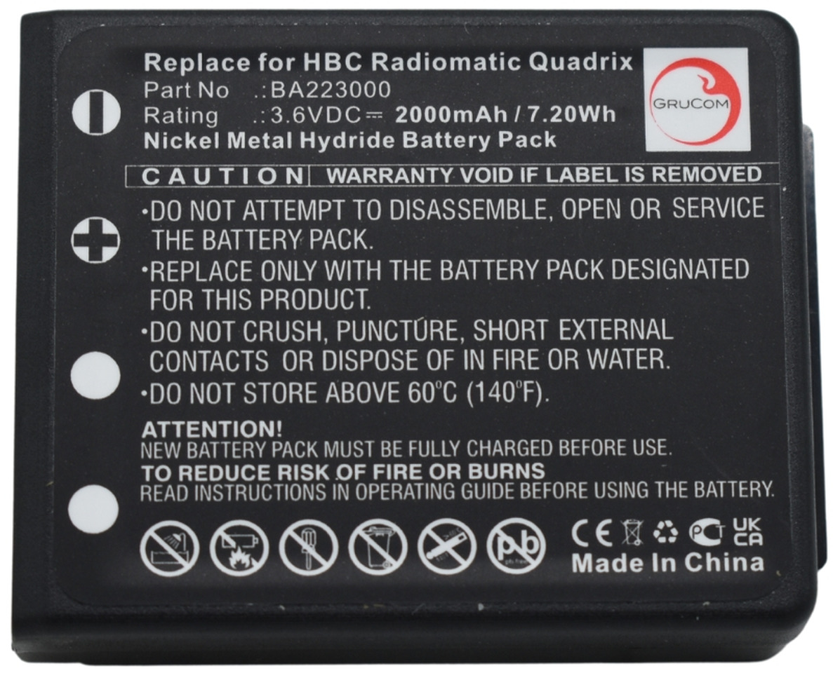 HBC compatible battery BA223000, BA223030, FUB6 - Aku - Kraana-manipulaator: pilt 3 HBC compatible battery BA223000, BA223030, FUB6 - Aku - Kraana-manipulaator: pilt 3