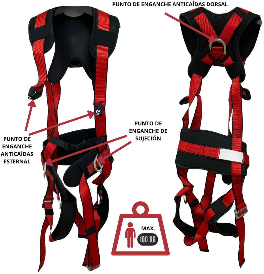 SAFETY HARNESS FARNE00028 - Lisaseade - Kraana-manipulaator: pilt 3 SAFETY HARNESS FARNE00028 - Lisaseade - Kraana-manipulaator: pilt 3