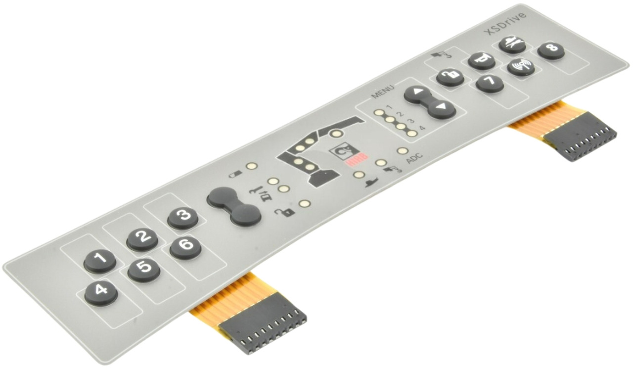 Membrane board for radio remote control Hiab XS Drive - Elektrisüsteem - Kraana-manipulaator: pilt 2 Membrane board for radio remote control Hiab XS Drive - Elektrisüsteem - Kraana-manipulaator: pilt 2
