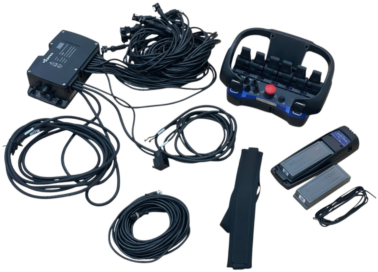 Remote control Scanreco for 6 functions RM6-SCANRECO - Elektrisüsteem - Kraana-manipulaator: pilt 1 Remote control Scanreco for 6 functions RM6-SCANRECO - Elektrisüsteem - Kraana-manipulaator: pilt 1