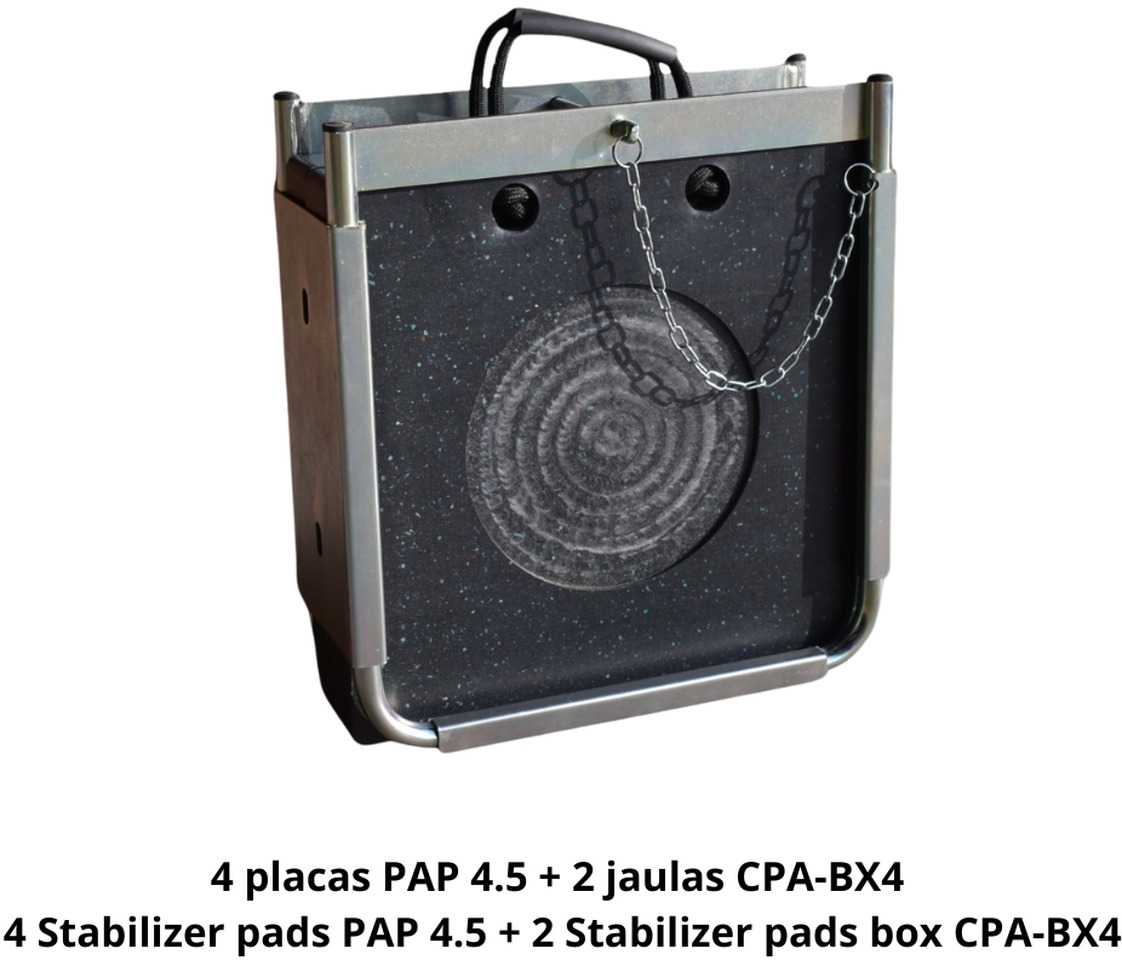 4 Stabilizer Pads PAP 4.5 + 2 Boxes CPA-BX4 OF-3-4P2J - Varuosa - Kraana-manipulaator: pilt 1 4 Stabilizer Pads PAP 4.5 + 2 Boxes CPA-BX4 OF-3-4P2J - Varuosa - Kraana-manipulaator: pilt 1