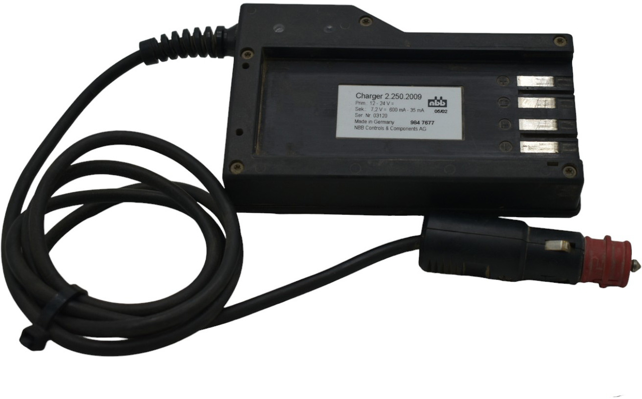 NBB HIAB BATTERY CHARGER 9847677 9847677 - Varuosa - Kraana-manipulaator: pilt 1 NBB HIAB BATTERY CHARGER 9847677 9847677 - Varuosa - Kraana-manipulaator: pilt 1
