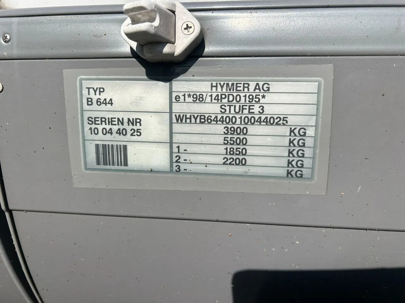 Fiat B644 6 personen HYMER de mooiste van Nederland - Täisintegreeritud matkaauto: pilt 3 Fiat B644 6 personen HYMER de mooiste van Nederland - Täisintegreeritud matkaauto: pilt 3