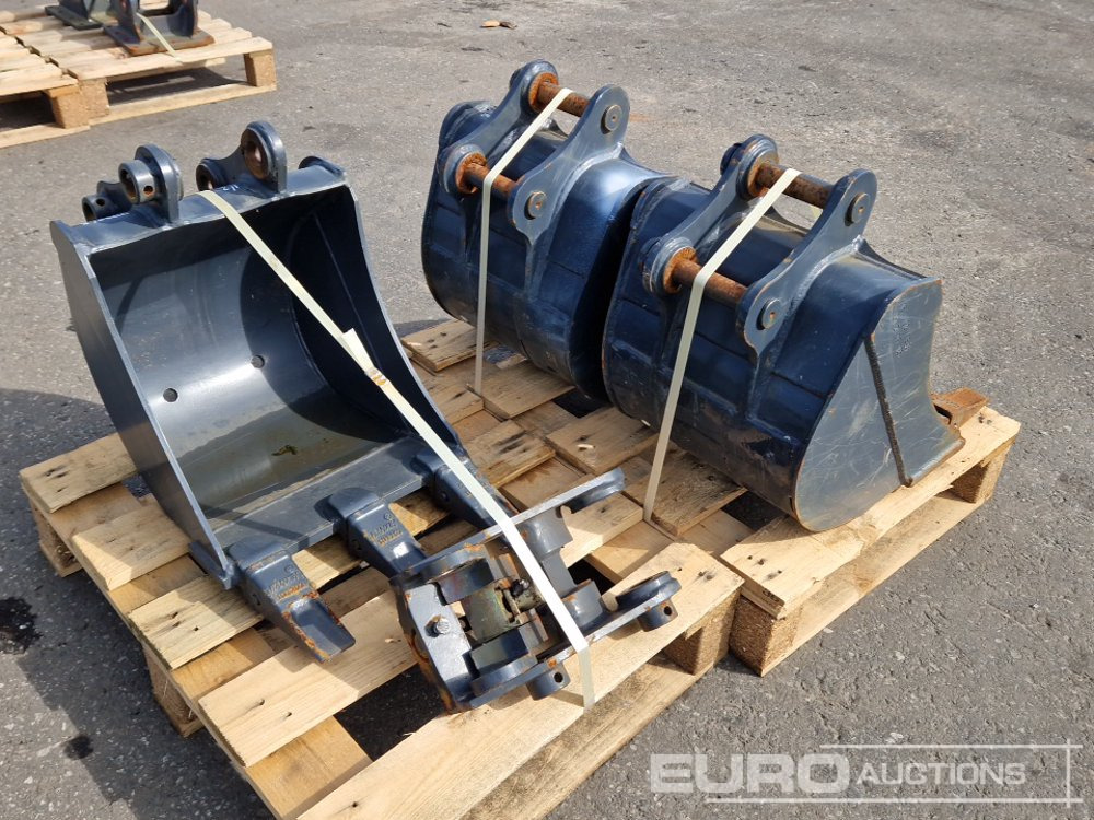 14" Digging Buckets (3 of), QH to suit Mini Excavator - Kopp: pilt 2 14" Digging Buckets (3 of), QH to suit Mini Excavator - Kopp: pilt 2
