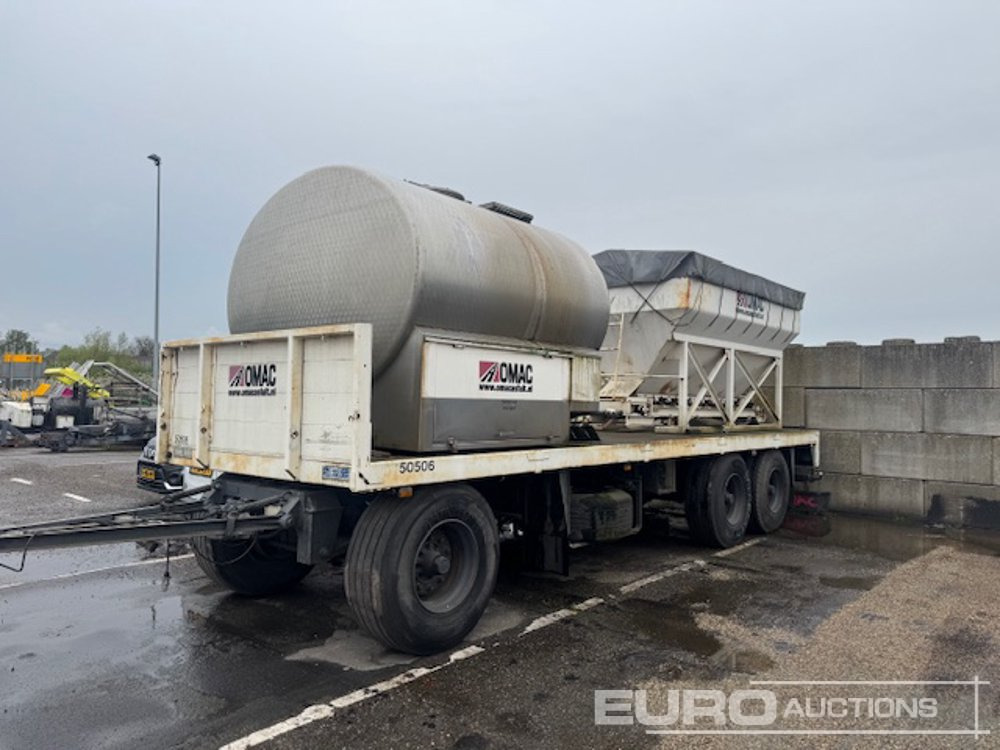 1988 JUMBO TV280C Tri-axle Split Spreader Trailer, Watertank, Hatz 1D41C engine, Conveyorbelt (Dutch Export Docs. Available) - Isotermiline järelhaagis: pilt 1 1988 JUMBO TV280C Tri-axle Split Spreader Trailer, Watertank, Hatz 1D41C engine, Conveyorbelt (Dutch Export Docs. Available) - Isotermiline järelhaagis: pilt 1