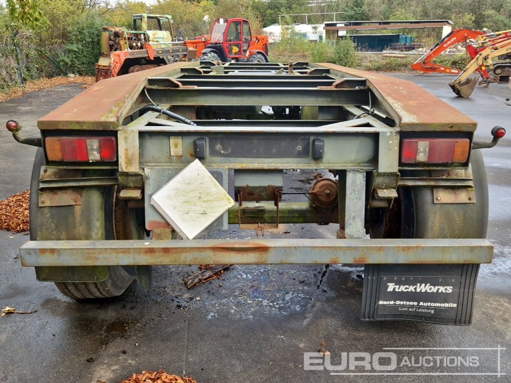 1992 RCA1850-65HE Twin Axle Container Trailer, max.18000 kg (German Reg. Docs. Available) - Multilift/ Liftdumper haagis: pilt 4 1992 RCA1850-65HE Twin Axle Container Trailer, max.18000 kg (German Reg. Docs. Available) - Multilift/ Liftdumper haagis: pilt 4