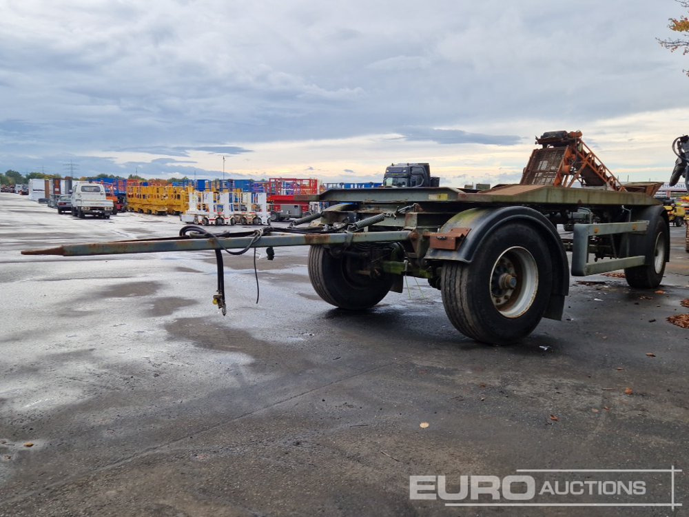 1992 RCA1850-65HE Twin Axle Container Trailer, max.18000 kg (German Reg. Docs. Available) - Multilift/ Liftdumper haagis: pilt 1 1992 RCA1850-65HE Twin Axle Container Trailer, max.18000 kg (German Reg. Docs. Available) - Multilift/ Liftdumper haagis: pilt 1