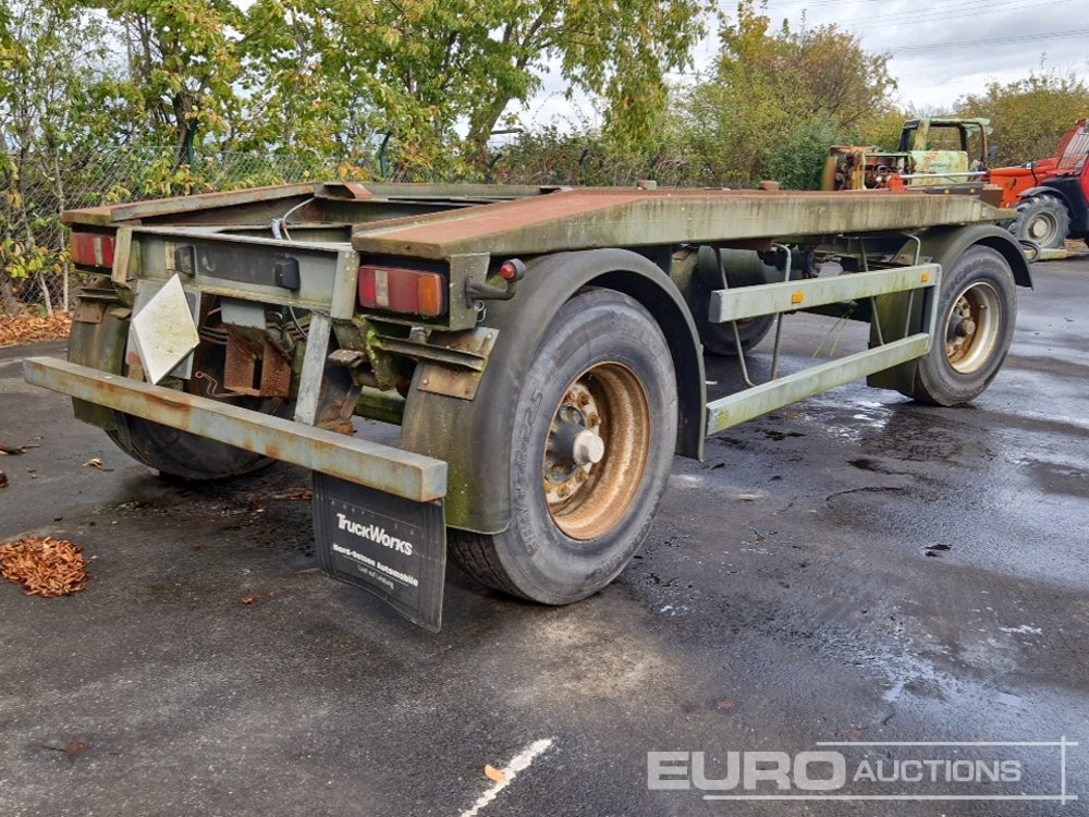 1992 RCA1850-65HE Twin Axle Container Trailer, max.18000 kg (German Reg. Docs. Available) - Multilift/ Liftdumper haagis: pilt 5 1992 RCA1850-65HE Twin Axle Container Trailer, max.18000 kg (German Reg. Docs. Available) - Multilift/ Liftdumper haagis: pilt 5