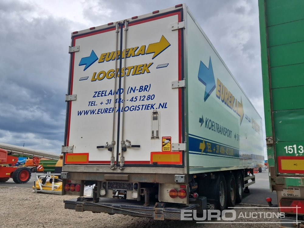 2008 Pacton 3 Axle Refridgerated Trailer, Carrier Maxima 1300, Dhollandia 1500kg Tail lift, Inside 2.70m Height(Dutch Reg. Docs. Available) - Külmutiga poolhaagis: pilt 3 2008 Pacton 3 Axle Refridgerated Trailer, Carrier Maxima 1300, Dhollandia 1500kg Tail lift, Inside 2.70m Height(Dutch Reg. Docs. Available) - Külmutiga poolhaagis: pilt 3