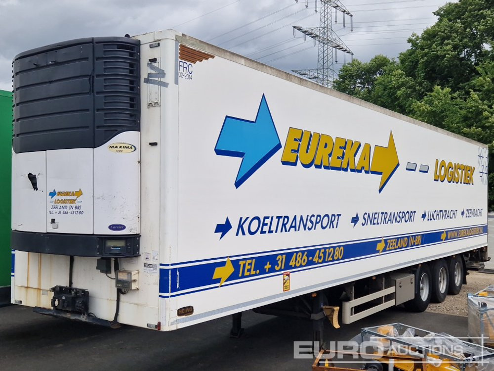 2008 Pacton 3 Axle Refridgerated Trailer, Carrier Maxima 1300, Dhollandia 1500kg Tail lift, Inside 2.70m Height(Dutch Reg. Docs. Available) - Külmutiga poolhaagis: pilt 1 2008 Pacton 3 Axle Refridgerated Trailer, Carrier Maxima 1300, Dhollandia 1500kg Tail lift, Inside 2.70m Height(Dutch Reg. Docs. Available) - Külmutiga poolhaagis: pilt 1