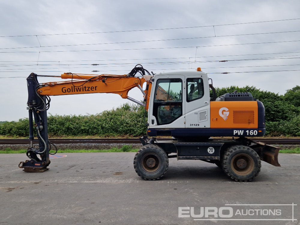 2010 Komatsu PW160-7ED - Ratastel ekskavaator: pilt 2 2010 Komatsu PW160-7ED - Ratastel ekskavaator: pilt 2