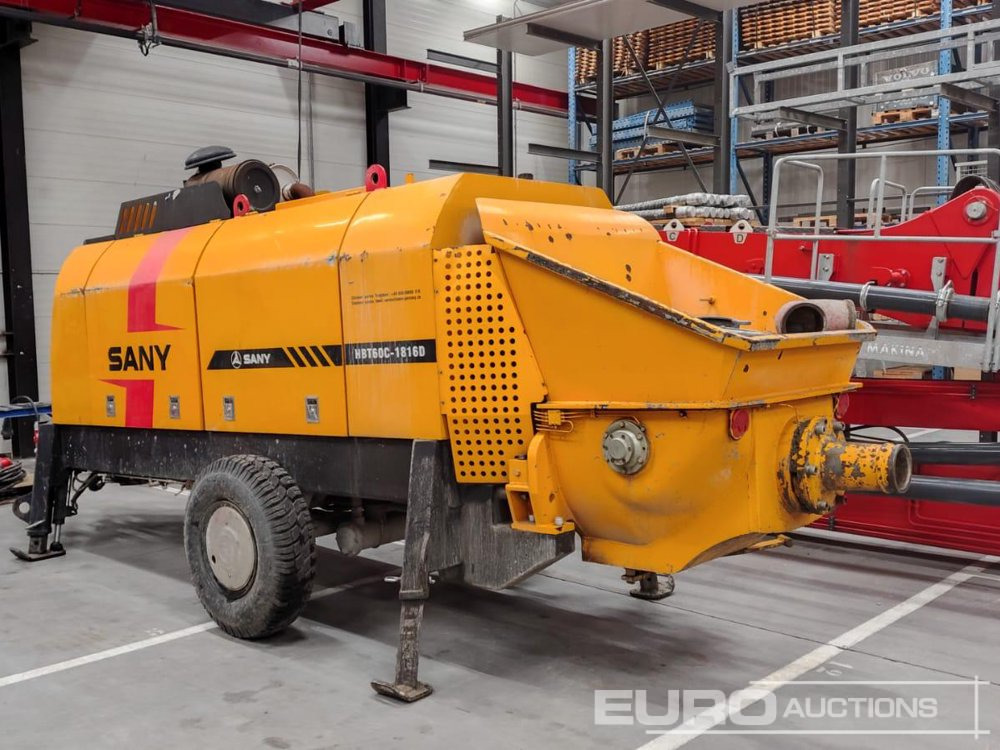 2011 Sany Concrete Pump - Betoonipump: pilt 2 2011 Sany Concrete Pump - Betoonipump: pilt 2
