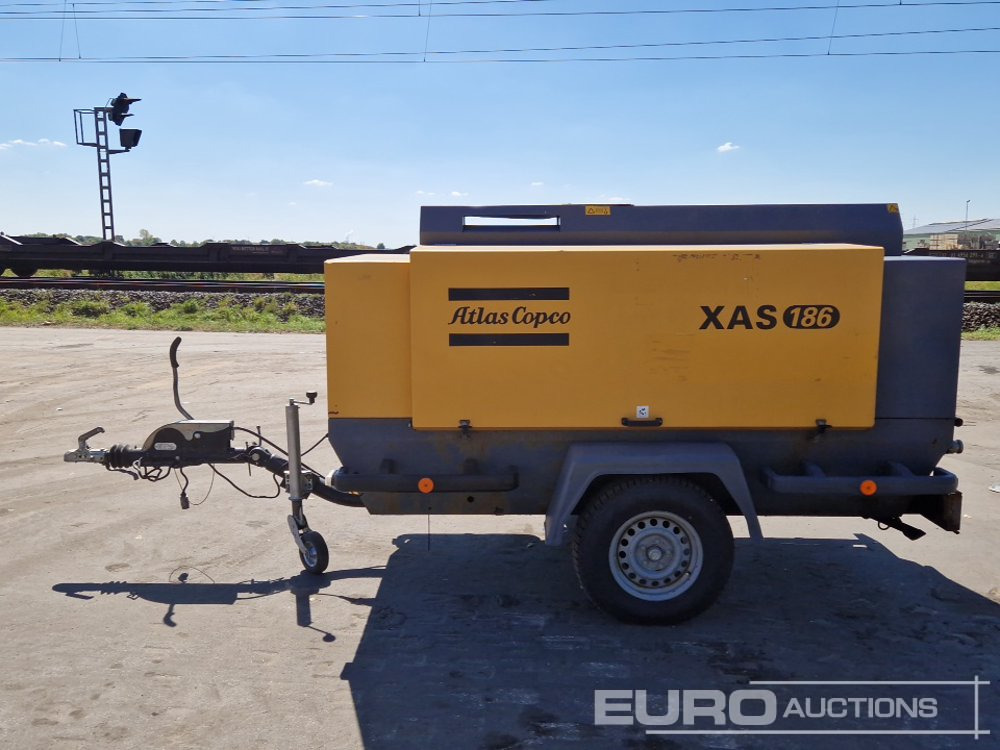 2012 Atlas Copco XAS186 375CFM - Õhukompressor: pilt 2 2012 Atlas Copco XAS186 375CFM - Õhukompressor: pilt 2