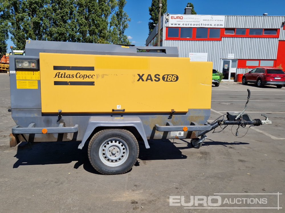 2012 Atlas Copco XAS186 375CFM - Õhukompressor: pilt 5 2012 Atlas Copco XAS186 375CFM - Õhukompressor: pilt 5