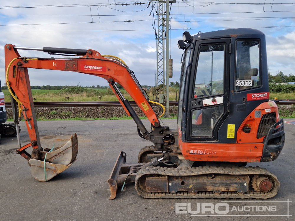 2012 Kubota KX101-3A3 - Miniekskavaator: pilt 2 2012 Kubota KX101-3A3 - Miniekskavaator: pilt 2