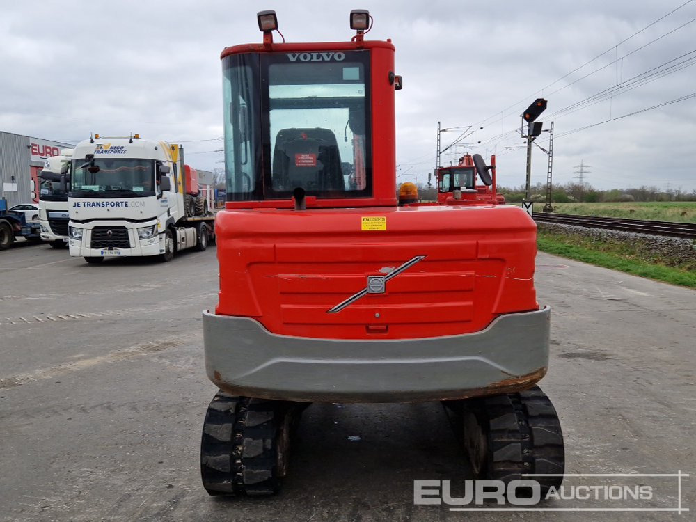 2012 Volvo EC55C - Miniekskavaator: pilt 4 2012 Volvo EC55C - Miniekskavaator: pilt 4