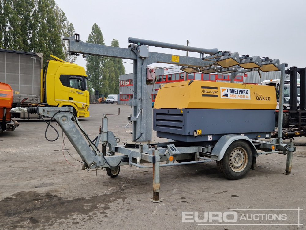 2013 Atlas Copco QAX20 - Valgustorn: pilt 1 2013 Atlas Copco QAX20 - Valgustorn: pilt 1