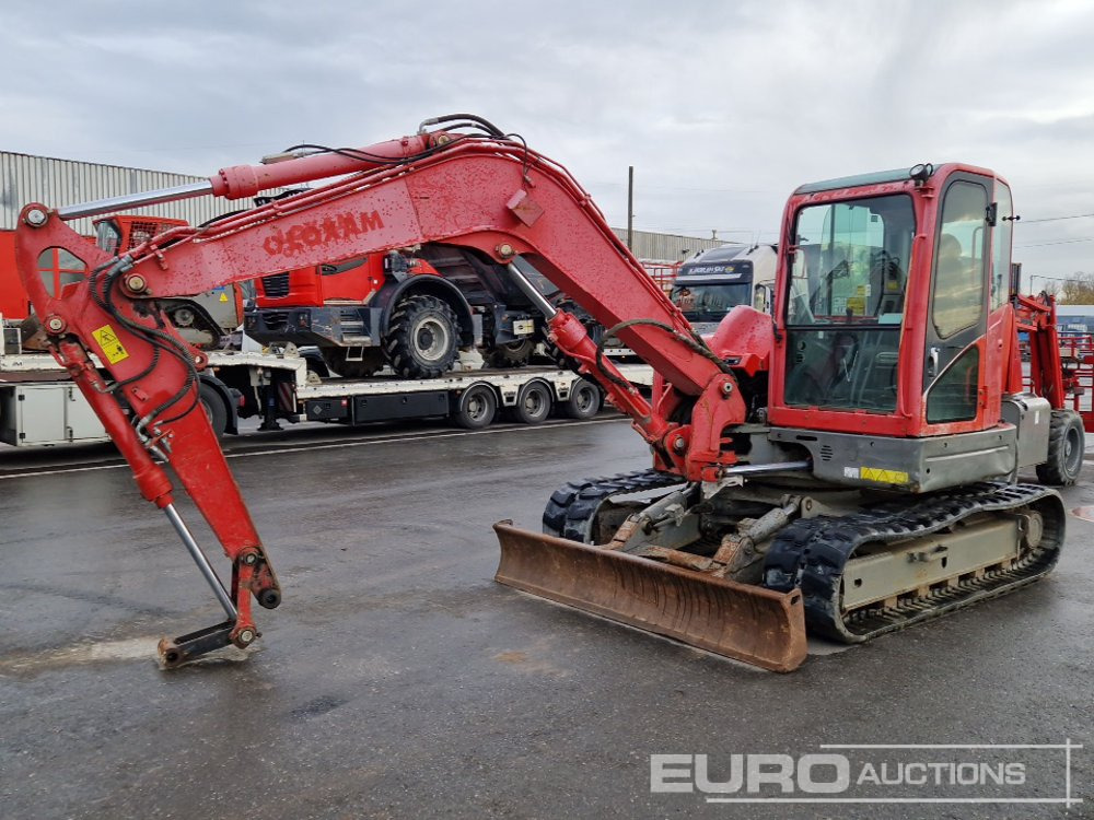 2013 Bobcat E80 EA - Miniekskavaator: pilt 1 2013 Bobcat E80 EA - Miniekskavaator: pilt 1
