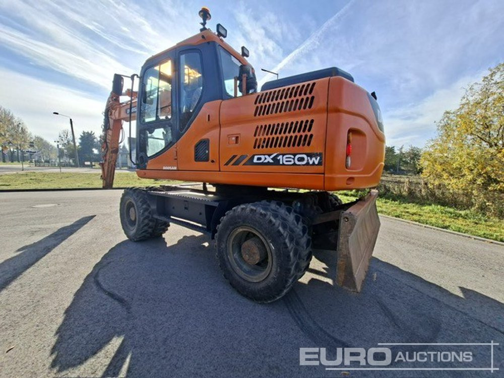 2013 Doosan DX160W-3 - Ratastel ekskavaator: pilt 2 2013 Doosan DX160W-3 - Ratastel ekskavaator: pilt 2