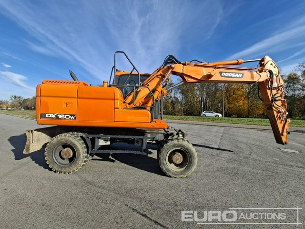 2013 Doosan DX160W-3 - Ratastel ekskavaator: pilt 5 2013 Doosan DX160W-3 - Ratastel ekskavaator: pilt 5