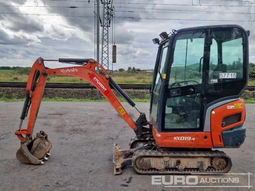 2013 Kubota KX019-4 - Miniekskavaator: pilt 2 2013 Kubota KX019-4 - Miniekskavaator: pilt 2
