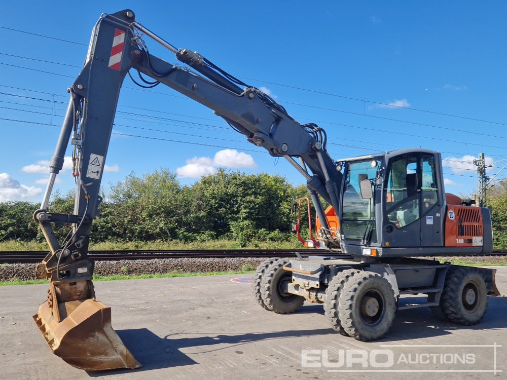 2014 Atlas 160W - Ratastel ekskavaator: pilt 1 2014 Atlas 160W - Ratastel ekskavaator: pilt 1