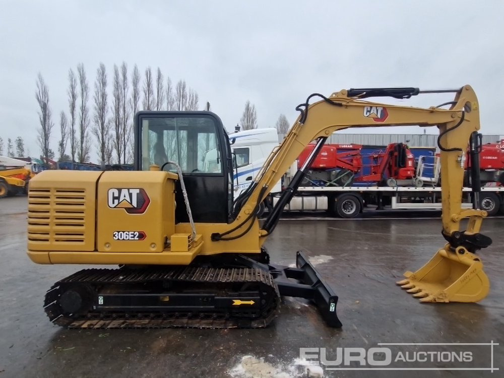 Miniekskavaator 2014 CAT 306E: pilt 6
