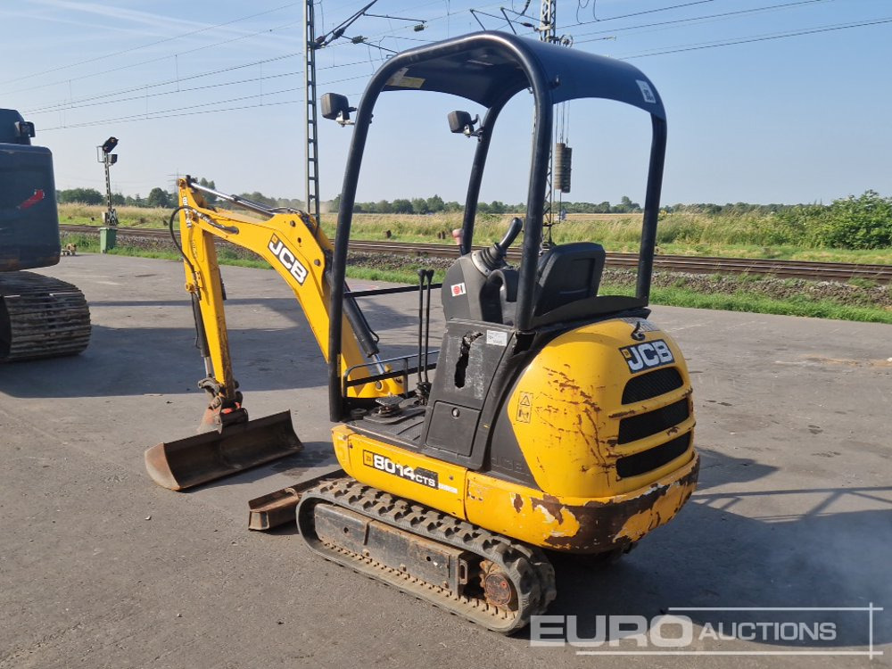 2014 JCB 8014 - Miniekskavaator: pilt 3 2014 JCB 8014 - Miniekskavaator: pilt 3