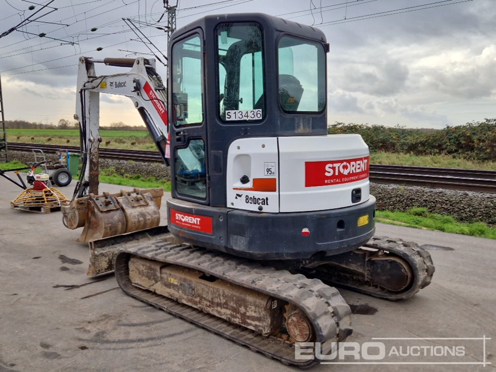 2015 Bobcat E45 EM - Miniekskavaator: pilt 3 2015 Bobcat E45 EM - Miniekskavaator: pilt 3