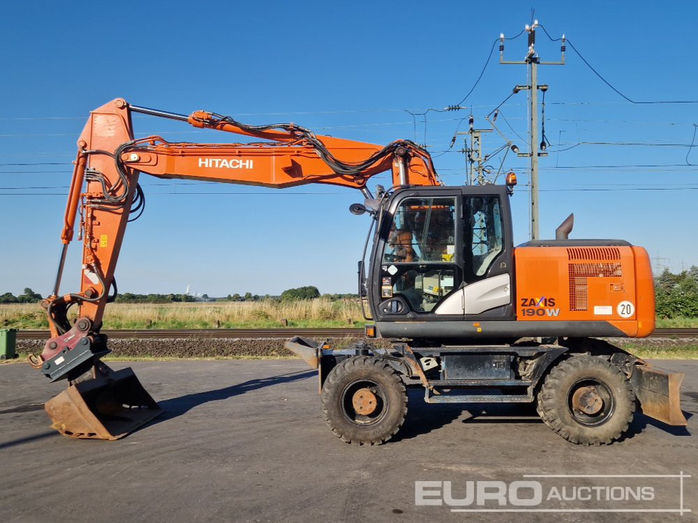 2015 Hitachi ZX190W-5B - Ratastel ekskavaator: pilt 2 2015 Hitachi ZX190W-5B - Ratastel ekskavaator: pilt 2