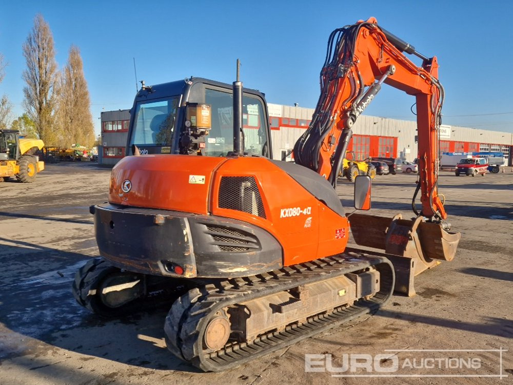 2016 Kubota KX080-4 - Miniekskavaator: pilt 5 2016 Kubota KX080-4 - Miniekskavaator: pilt 5