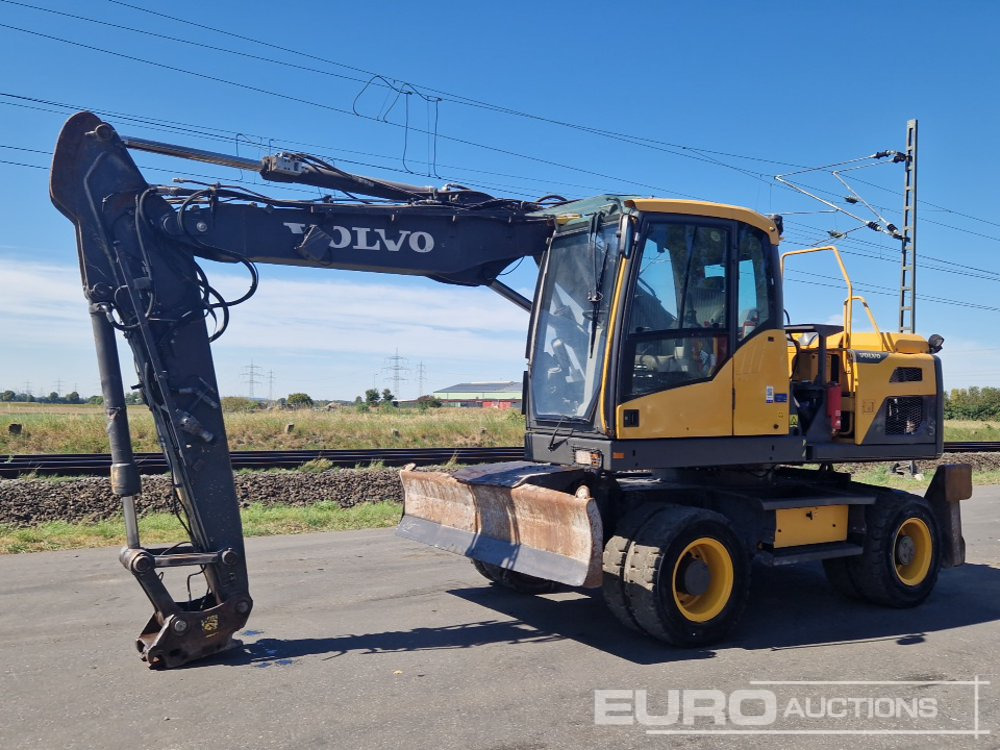 2017 Volvo EW140D - Ratastel ekskavaator: pilt 1 2017 Volvo EW140D - Ratastel ekskavaator: pilt 1