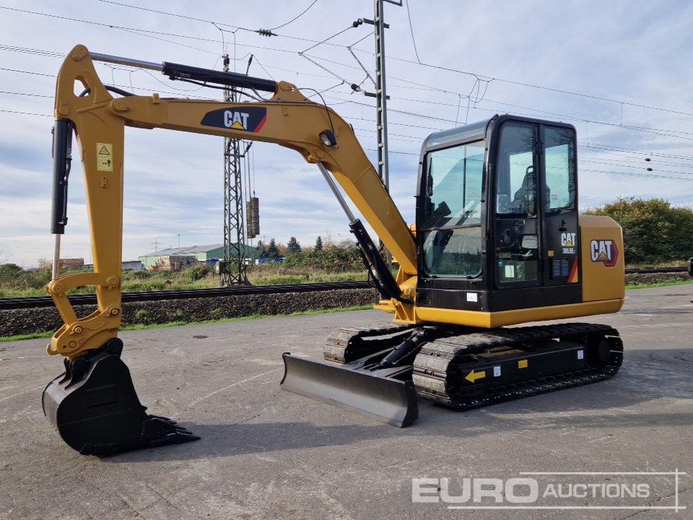 2018 CAT 305.5 E2 - Miniekskavaator: pilt 1 2018 CAT 305.5 E2 - Miniekskavaator: pilt 1