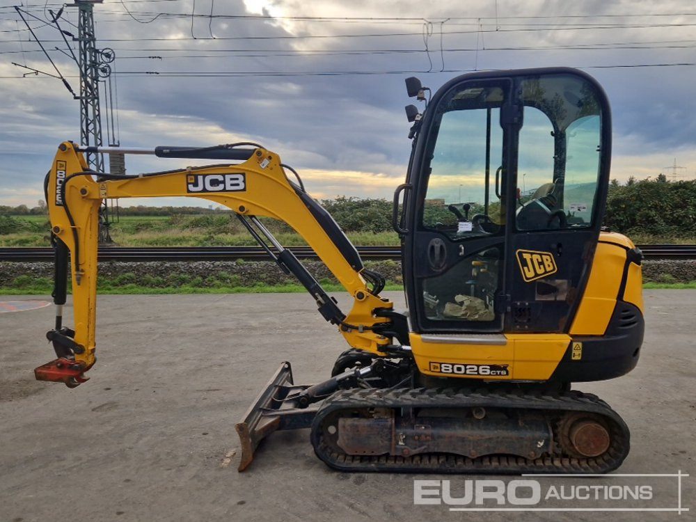 2018 JCB 8026 CTS - Miniekskavaator: pilt 2 2018 JCB 8026 CTS - Miniekskavaator: pilt 2