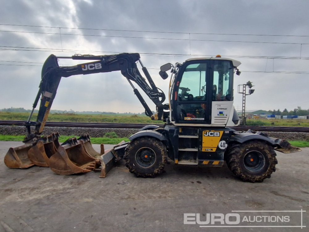2018 JCB Hydradig HD110WT - Ratastel ekskavaator: pilt 2 2018 JCB Hydradig HD110WT - Ratastel ekskavaator: pilt 2