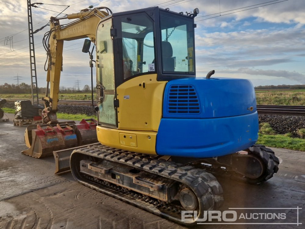 2018 Komatsu PC80MR-5 - Miniekskavaator: pilt 3 2018 Komatsu PC80MR-5 - Miniekskavaator: pilt 3