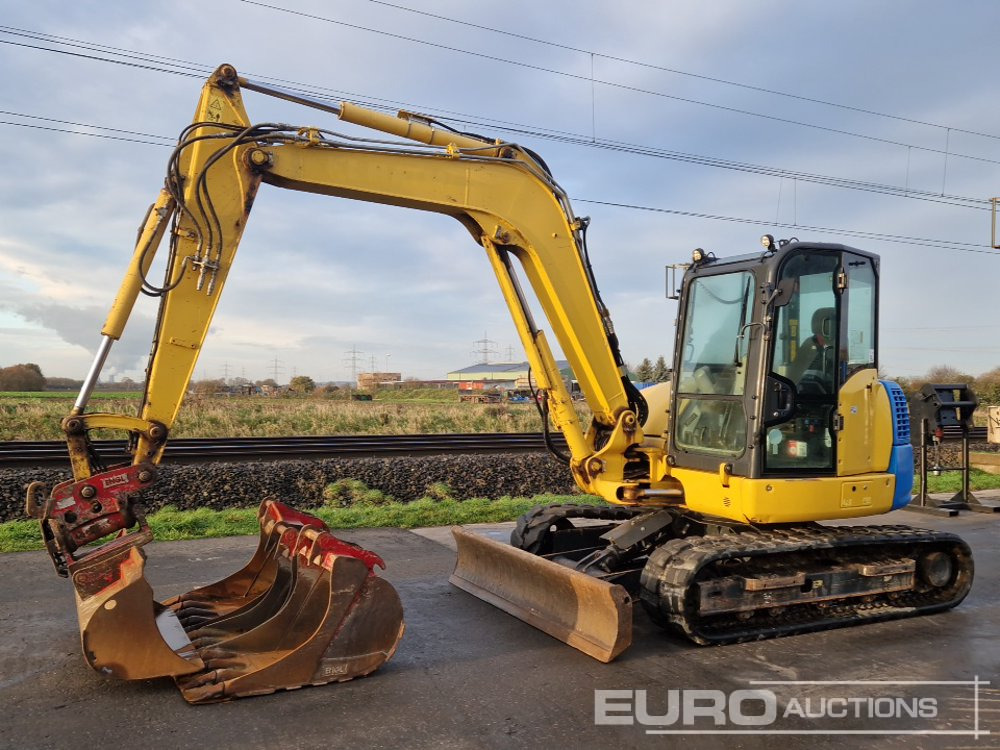 2018 Komatsu PC80MR-5 - Miniekskavaator: pilt 1 2018 Komatsu PC80MR-5 - Miniekskavaator: pilt 1
