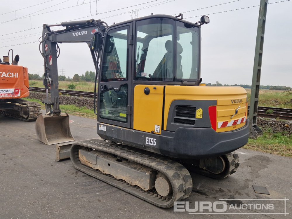 2018 Volvo EC55C - Miniekskavaator: pilt 3 2018 Volvo EC55C - Miniekskavaator: pilt 3