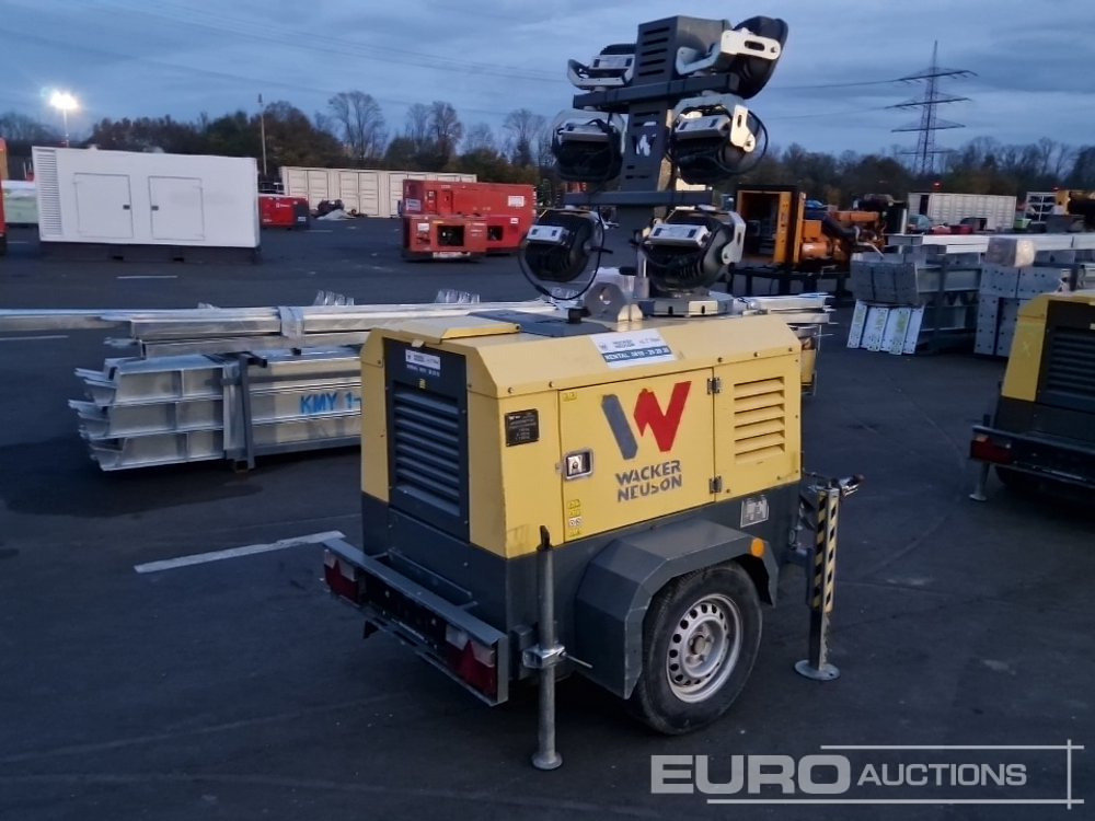 2018 Wacker Neuson Single Axle Light Tower LTE4K, 50Hz, LED - Valgustorn: pilt 3 2018 Wacker Neuson Single Axle Light Tower LTE4K, 50Hz, LED - Valgustorn: pilt 3