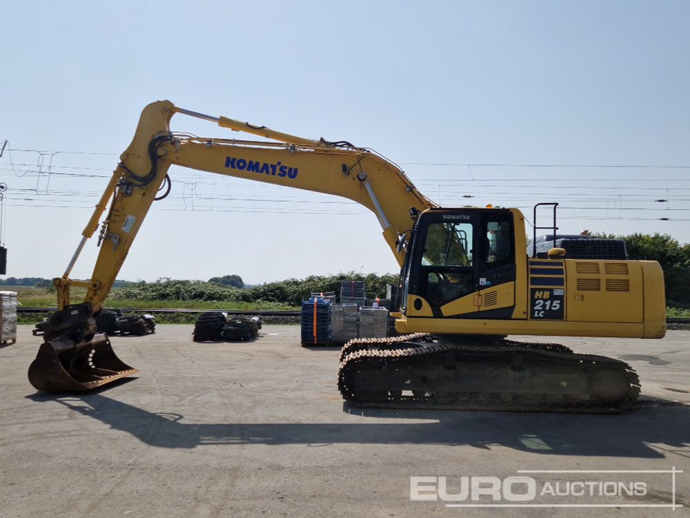 2019 Komatsu HB215LC-3 - Lintekskavaator: pilt 2 2019 Komatsu HB215LC-3 - Lintekskavaator: pilt 2