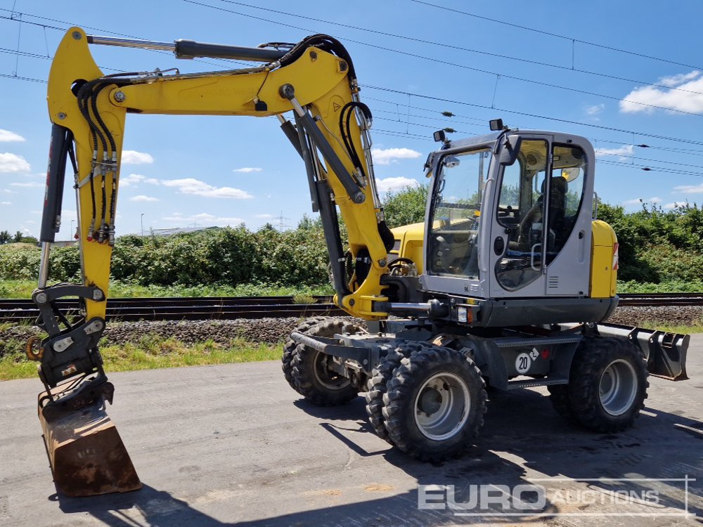 2019 Wacker Neuson EW100 - Ratastel ekskavaator: pilt 1 2019 Wacker Neuson EW100 - Ratastel ekskavaator: pilt 1