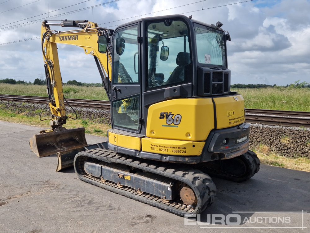 2021 Yanmar SV60-B - Miniekskavaator: pilt 3 2021 Yanmar SV60-B - Miniekskavaator: pilt 3