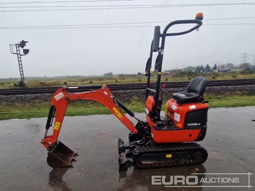 2022 Kubota K008-5 - Miniekskavaator: pilt 2 2022 Kubota K008-5 - Miniekskavaator: pilt 2
