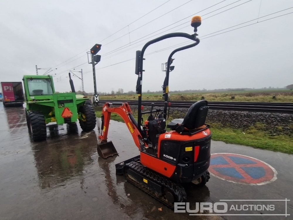 2022 Kubota K008-5 - Miniekskavaator: pilt 3 2022 Kubota K008-5 - Miniekskavaator: pilt 3