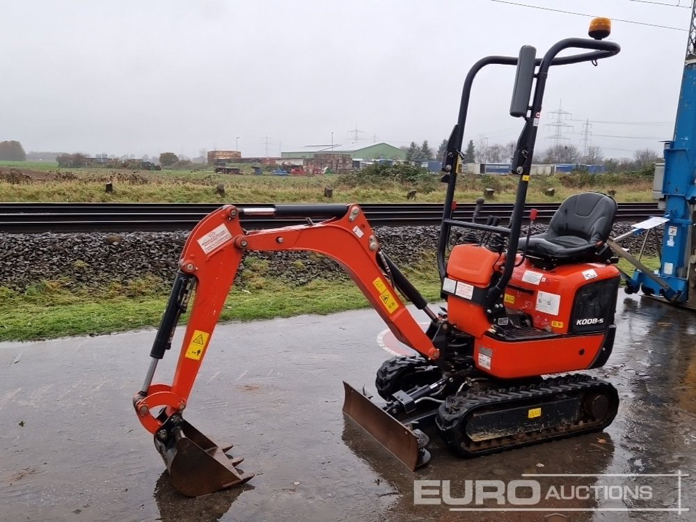 2022 Kubota K008-5 - Miniekskavaator: pilt 1 2022 Kubota K008-5 - Miniekskavaator: pilt 1