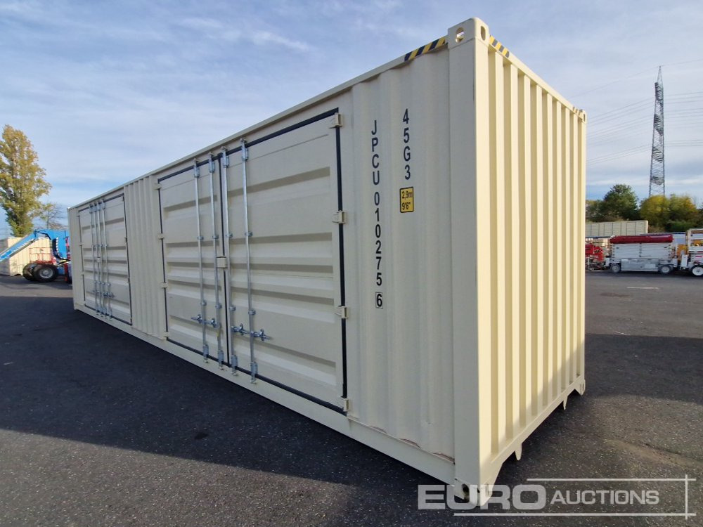 2025 40' HQ Container, 3 Door - Merekonteiner: pilt 2 2025 40' HQ Container, 3 Door - Merekonteiner: pilt 2