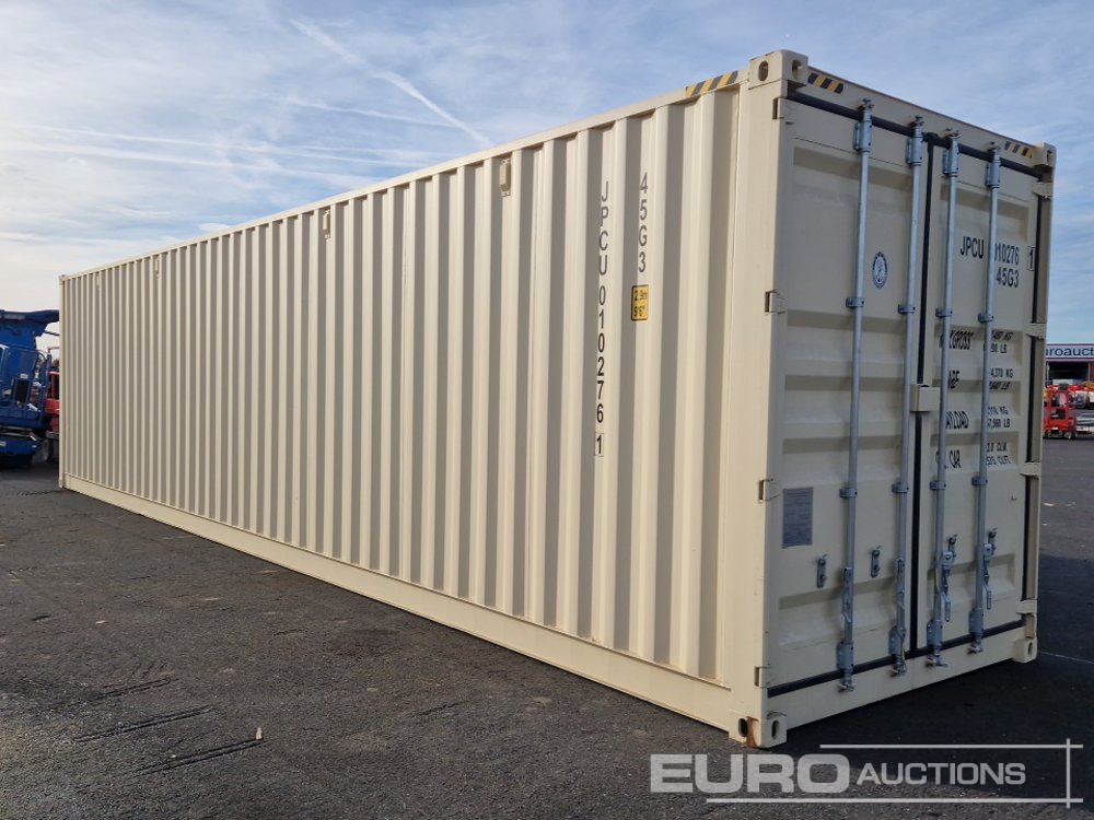 2025 40' HQ Container, 3 Door - Merekonteiner: pilt 4 2025 40' HQ Container, 3 Door - Merekonteiner: pilt 4