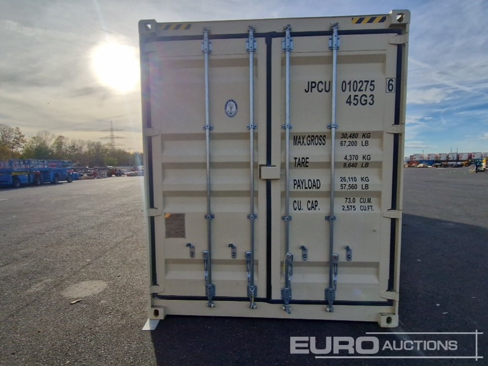 2025 40' HQ Container, 3 Door - Merekonteiner: pilt 5 2025 40' HQ Container, 3 Door - Merekonteiner: pilt 5